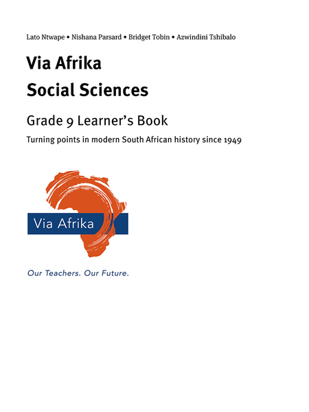 eBook Single topic ePub for Tablets: Via Afrika Social Sciences Grade 9: Turning points in modern South African history since 1949