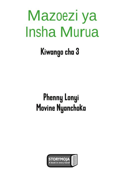 Mazoezi ya Insha Murua