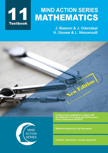 MIND ACTION SERIES Mathematics Gr 11 Textbook NCAPS (New edition) PDF (1 Year Licence)PDF (9781776115235)