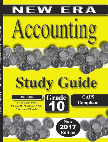 New Era Accounting Grade 10 Study Guide