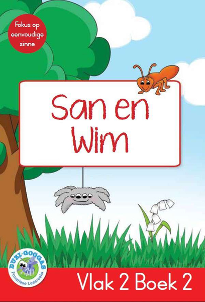 Duzi-goggas: Rooi Vlak 2 Boek 2: San en Wim (Library)