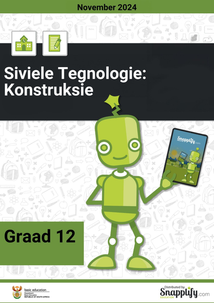 Siviele Tegnologie: Konstruksie Graad 12 November 2024