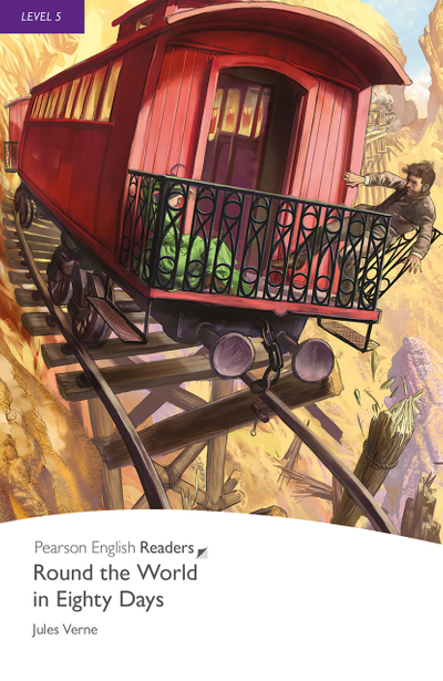 Level 5: Round the World in Eighty Days ePub with Integrated Audio