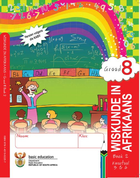 Grade 8  Wiskunde Afrikaans book 2