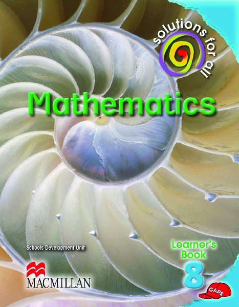 Solutions For All Mathematics Grade 8 Learner's Book