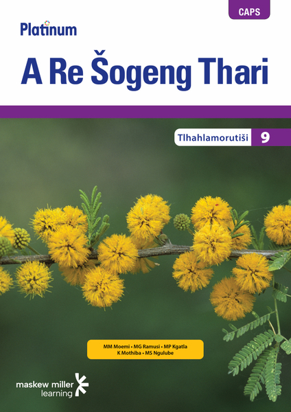 Platinum A Re Šogeng Thari (Sepedi HL) Grade 9 Teacher's Guide ePDF (perpetual licence)