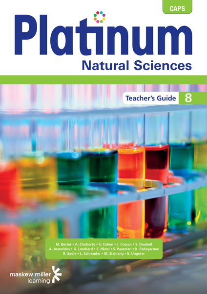 Platinum Natural Sciences Grade 8 Teacher's Guide ePDF (1-year licence)