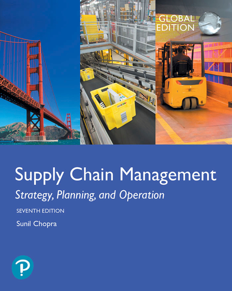 SUPPLY CHAIN MANAGEMENT STRATEGY PLANNING AND OPERATION (GLOBAL EDITION)