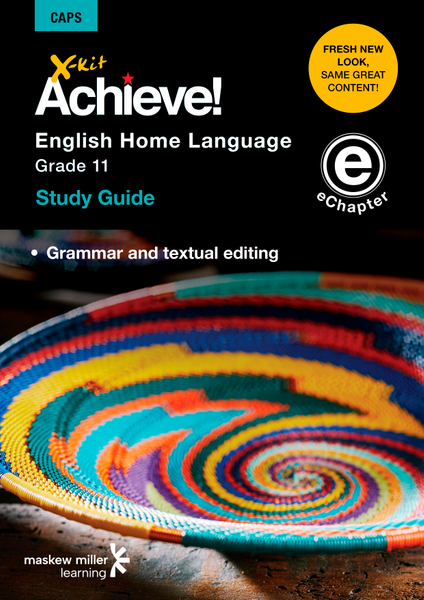 X-kit Achieve! English Home Language Grade 11 Study Guide (Topic 1) ePDF (perpetual licence)