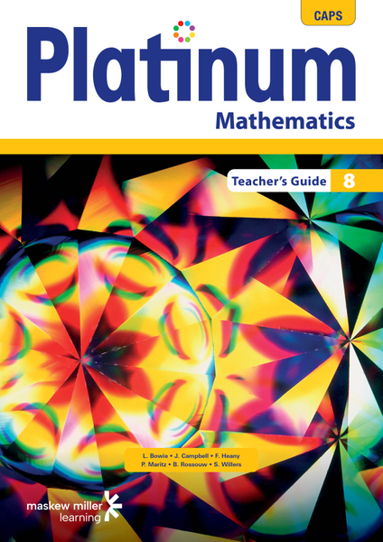 Platinum Mathematics Grade 8 Teacher's Guide ePDF (perpetual licence)