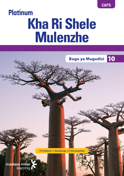 Platinum Kha Ri Shele Mulenzhe (Tshivenda HL) Grade 10 Teacher's Guide ePDF (perpetual licence)