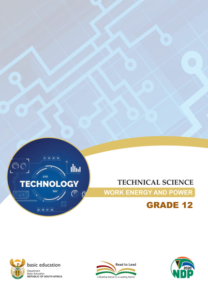 Study Guide Technical Science Work Energy and Power Grade 12 CAPS