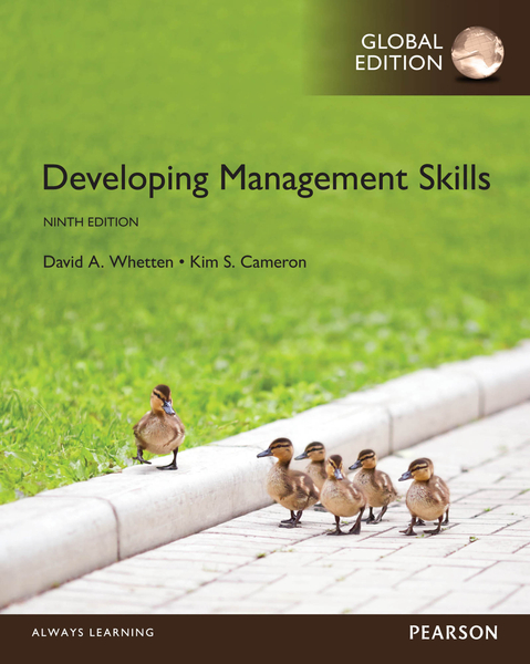 DEVELOPING MANAGEMENT SKILLS, GLOBAL EDITION