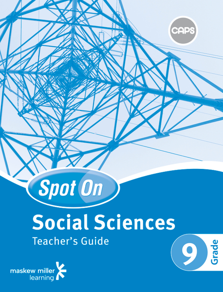 Spot On Social Sciences Grade 9 Teacher's Guide ePDF (1-year licence)