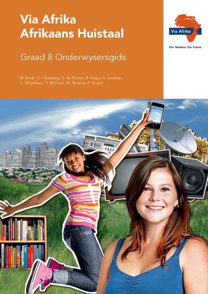 eBoek (ePDF): Via Afrika Afrikaans Huistaal Graad 8 Onderwysersgids