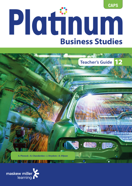 Platinum Business Studies Grade 12 Teacher's Guide ePDF (1-year licence)
