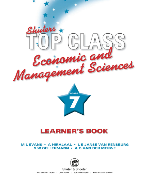 EPUB TOP CLASS EMS GRADE 7 LEARNER'S BOOK