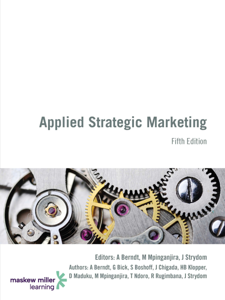 Applied Strategic Marketing 5/E ePDF