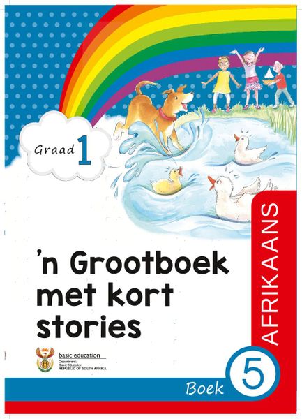 n Grootboek met kort stories Boek 5  (Graad 1)