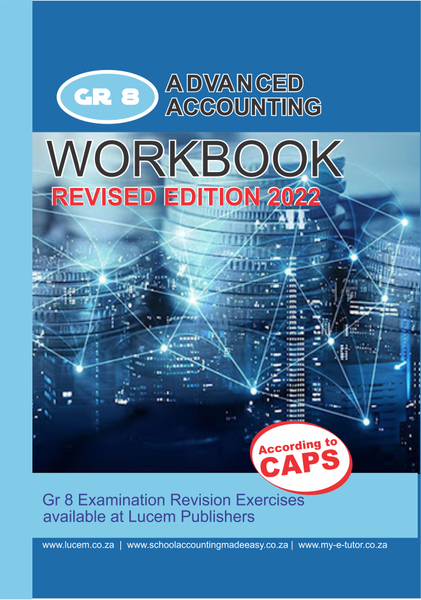 Gr 8 Advanced Accounting  Workbook