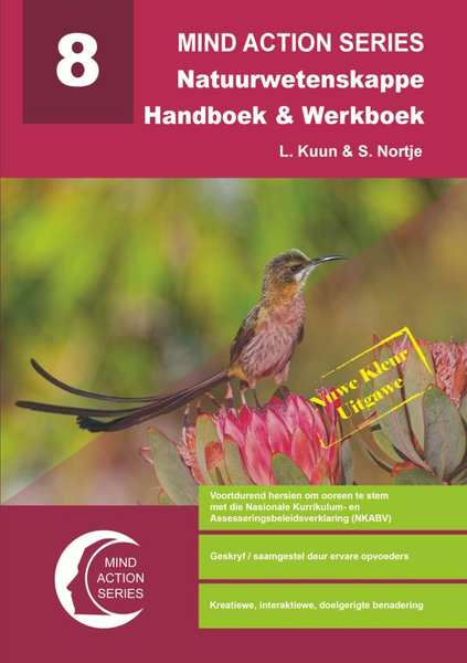 MIND ACTION SERIES Natuurwetenskap Gr 8 Kleur Handboek & Werkboek NCAPS PDF (3 year licence)2025