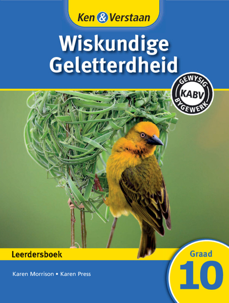 Ken & Verstaan Wiskundige Geletterdheid Graad 10 Leerdersboek (1 year) Adobe Edition