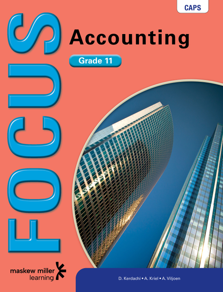 Focus Accounting Grade 11 Learner's Book ePUB (1-year licence)