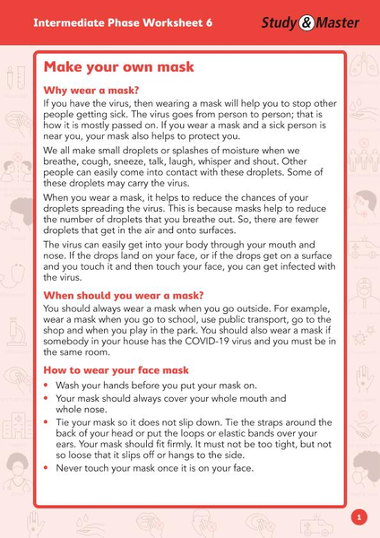Study and Master Intermediate Phase Worksheet 6