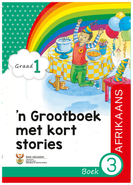 n Grootboek met kort stories Boek 3  (Graad 1)