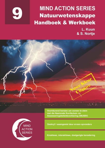 MIND ACTION SERIES Natuurwetenskap Gr 9 Kleur Handboek & Werkboek NCAPS PDF (3 year licence)2025