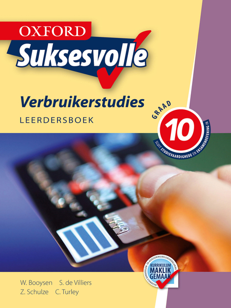 Oxford Suksesvolle Verbruikerstudies Graad 10 LB