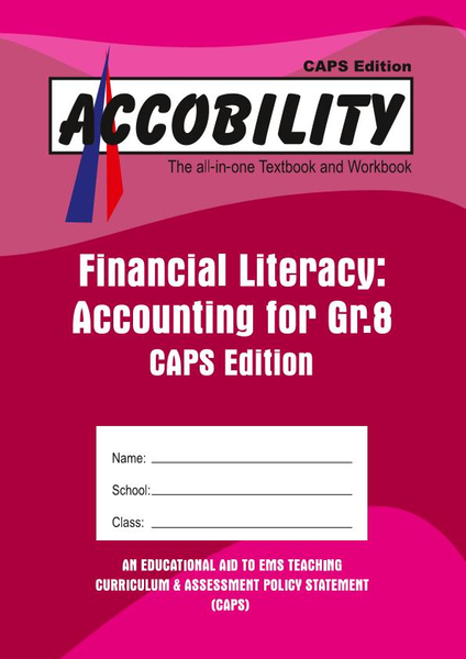 Financial Literacy: Accounting for Gr 8