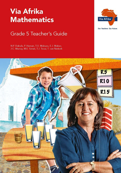 eBook (ePDF): Via Afrika Mathematics Grade 5 Teacher's Guide