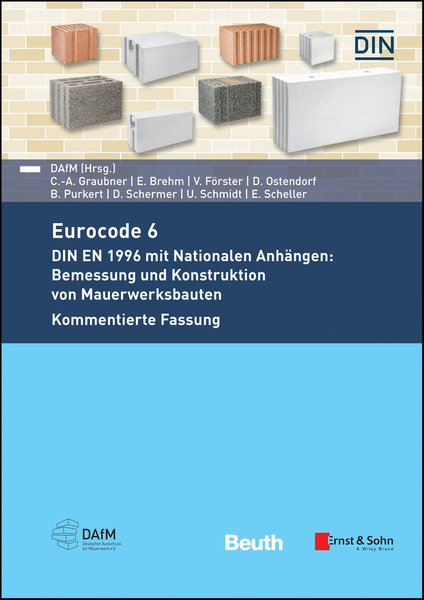 Eurocode 6 - DIN EN 1996 mit Nationalen Anhängen