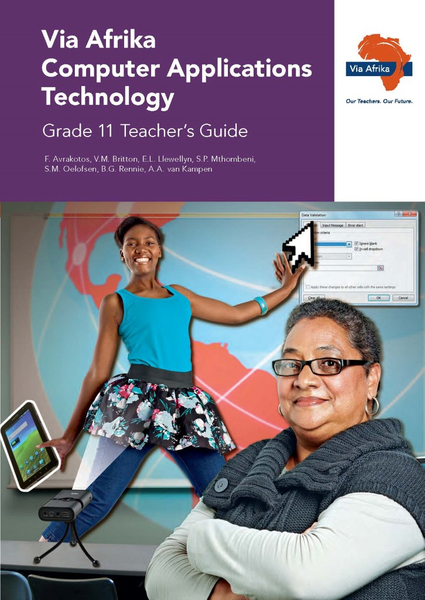 eBook (ePDF): Via Afrika Computer Applications Technology Grade 11 Teacher's Guide