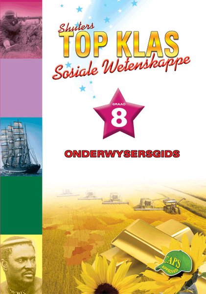 Top Klas Sosiale Wetenskappe Graad 8 Onderwysersgids Lifetime License