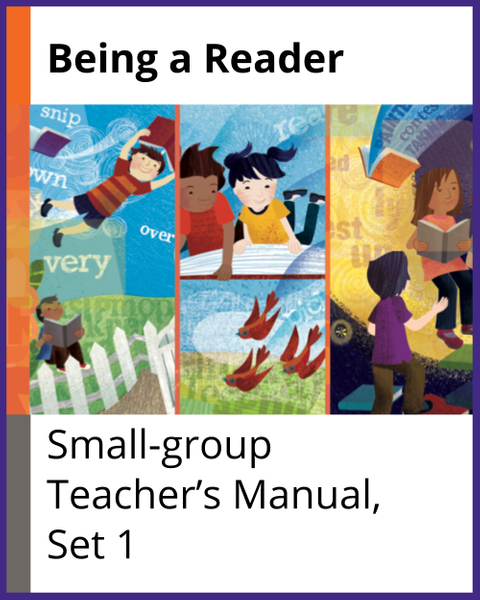 Being a Reader, Small-Group Teacher's Manual, Set 1