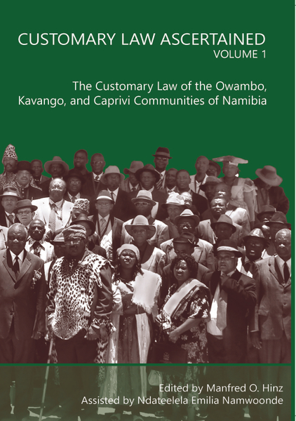 Customary Law Ascertained Volume 1