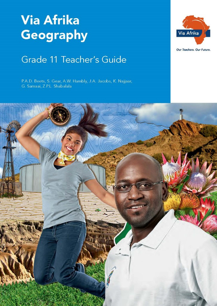 eBook (ePDF): Via Afrika Geography Grade 11 Teacher's Guide