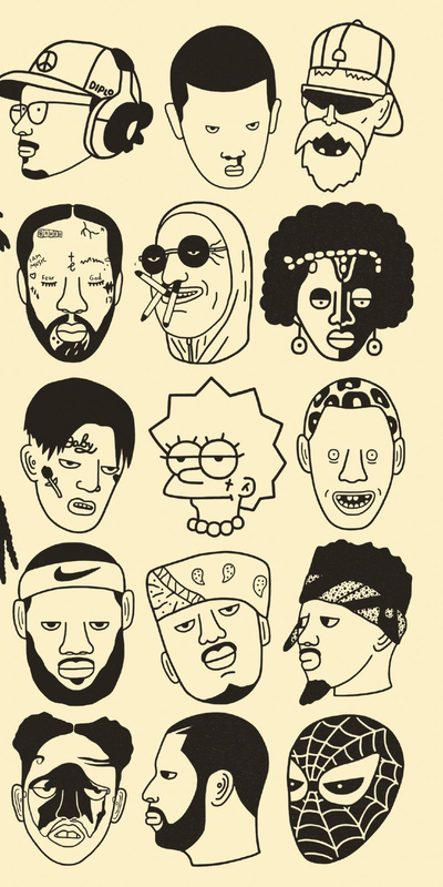 Gangster Doodles