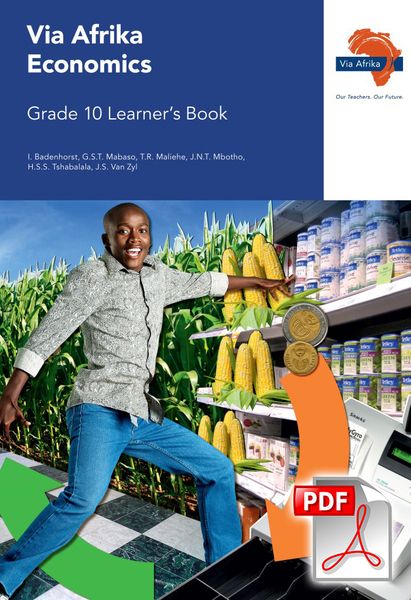 eBook (ePDF): Via Afrika Economics Grade 10 Learner's Book