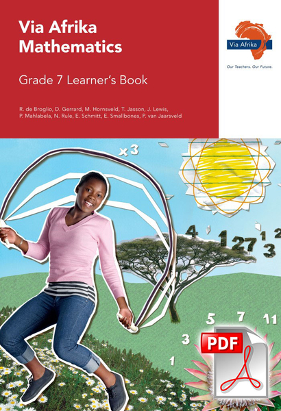 eBook (ePDF): Via Afrika Mathematics Grade 7 Learner's Book