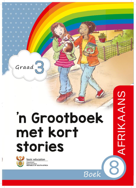 n Grootboek met kort stories Boek 8  (Graad 3)
