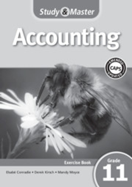 Study & Master Accounting Grade 11 Exercise Book (1 year) Adobe Edition