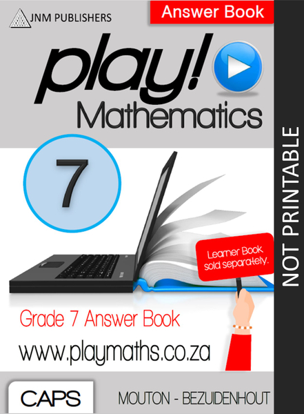 Play! Mathematics Gr 7 Answer Book