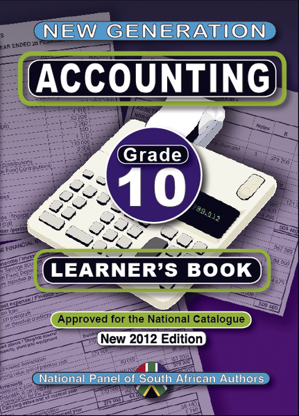 New Generation Accounting Grade 10 Learners Book