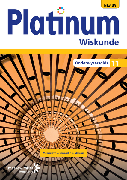 Platinum Wiskunde Graad 11 Onderwysersgids ePDF (1-year licence)