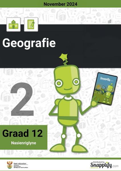 Geografie V2 Graad 12 November 2024 Nasienriglyne