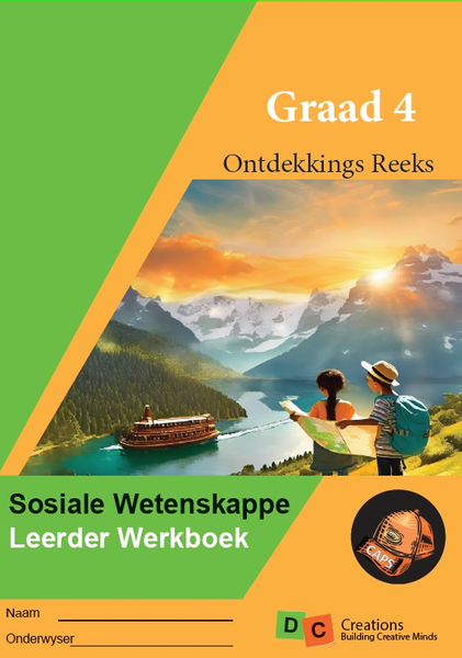 2025 Graad 4 DC Ontdekkings Reeks Sosiale Wetenskappe Leerders Werkboek