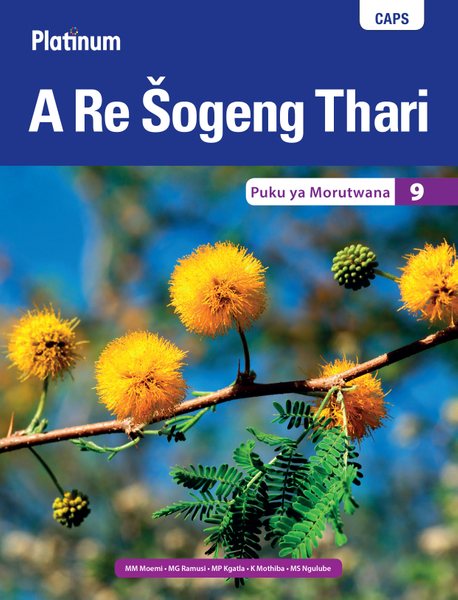 Platinum A Re Šogeng Thari (Sepedi HL) Grade 9 Learner's Book ePDF (1-year licence)